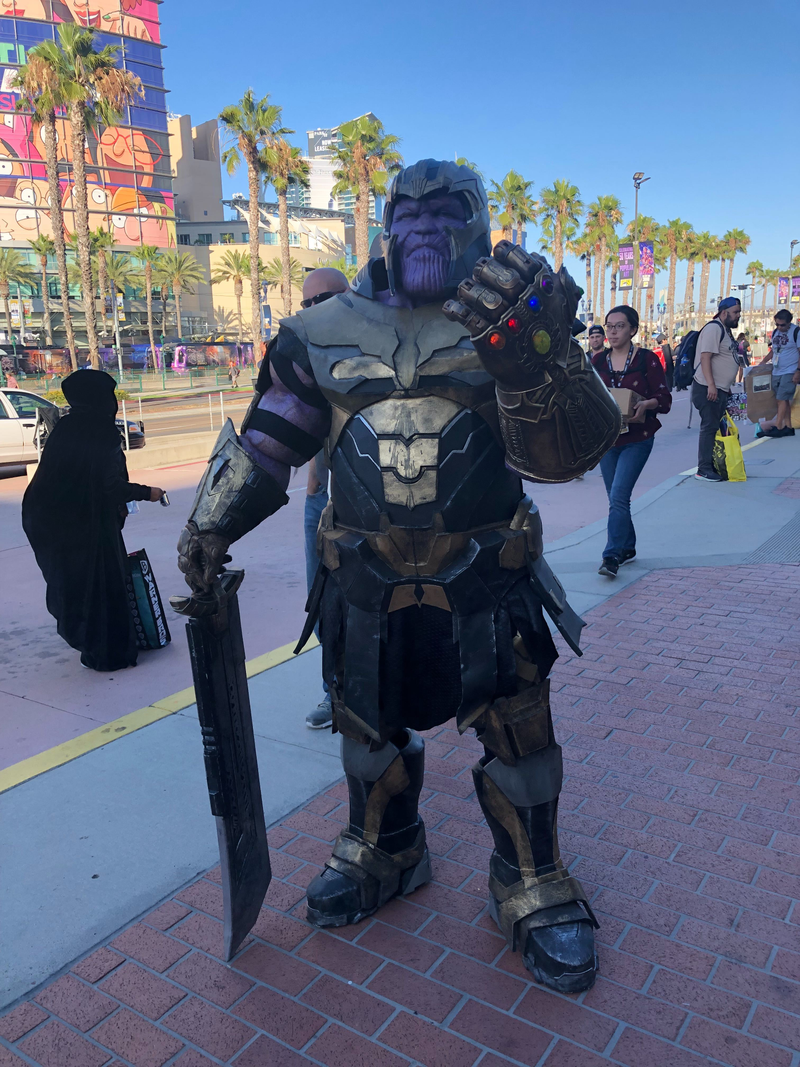 Dread him. Run from him. Thanos still arrives.